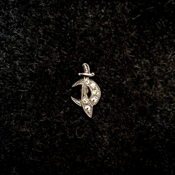 Vintage Jewelry - Vintage sterling crystal scimitar Shriner pin